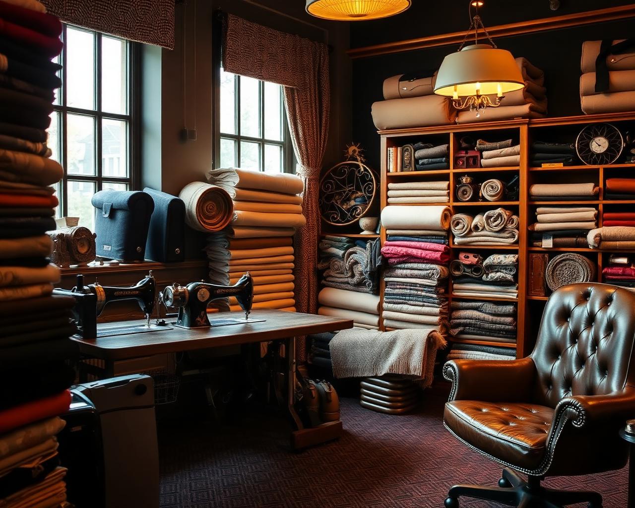 Jan's Tailor atelier interior